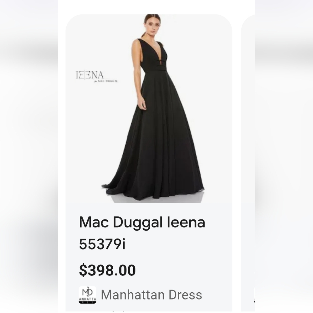 Mac Duggal Gown, Ieena Collection, 10